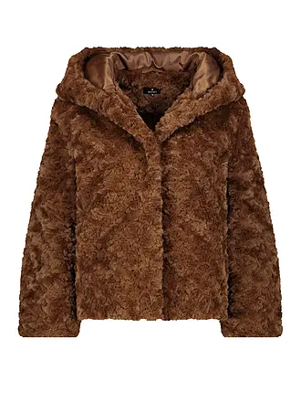 MONARI | Jacke in Felloptik | 